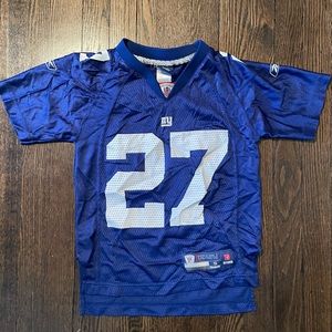 Brandon Jacobs New York Giants Youth Small Reebok NFL Football Jersey